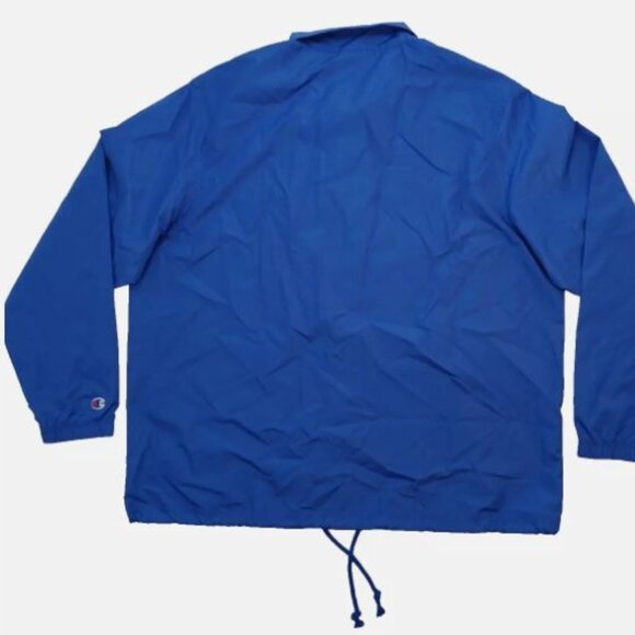 Champion Classic Coach Jacket Men's Size XL Waterproof Lightweight Blue New - Picture 3 of 13